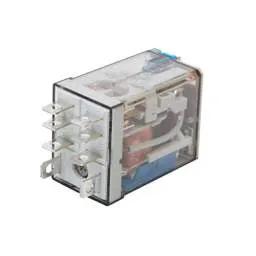 Relay Finder 8 Pin 24V DC 12A 2 Pole Mini Plug In Relay with LED - Relay Finder 8 Pin 24V DC 12A 2 Pole Mini Plug In Relay with LED