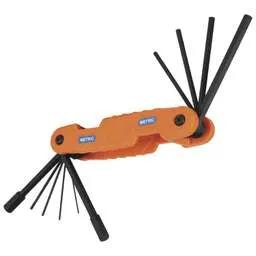 t hex keys Klein Compact Folding Metric Hex Key10 Piece Set - t hex keys Klein Compact Folding Metric Hex Key10 Piece Set