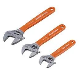 ratches and wrenches Klein Extra-Capacity Adjustable Wrench Set (3 Piece) - ratches and wrenches Klein Extra-Capacity Adjustable Wrench Set (3 Piece)