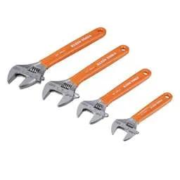 ratches and wrenches Klein Extra-Capacity Adjustable Wrench Set (4 Piece) - ratches and wrenches Klein Extra-Capacity Adjustable Wrench Set (4 Piece)
