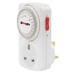 Electrical Lighting F4P 24 Hour Plug In Mechanical Timer - Electrical Lighting F4P 24 Hour Plug In Mechanical Timer