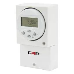 Electrical Lighting F4P 24 Hour / 7 Day Surface Mount Digital Timer - Electrical Lighting F4P 24 Hour / 7 Day Surface Mount Digital Timer