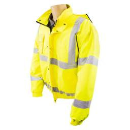 high vis F4P XX Large Hi Vis Class 3 Waterproof Jacket Yellow - Clothing Safety Vest Clothing high vis F4P XX Large Hi Vis Class 3 Waterproof Jacket Yellow Safety Vest