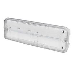 EMERGECNY LIGHTING Fusion 2.3W LED Maintained Bulkhead with Legends - EMERGECNY LIGHTING Fusion 2.3W LED Maintained Bulkhead with Legends