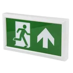EMERGECNY LIGHTING Fusion 3.5W LED Maintained Self-Test Emergency Exit Box - EMERGECNY LIGHTING Fusion 3.5W LED Maintained Self-Test Emergency Exit Box