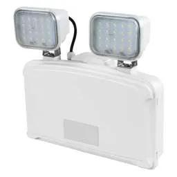 EMERGECNY LIGHTING Fusion 3W LED Non Maintained Emergency Twinspot with Self Test - EMERGECNY LIGHTING Fusion 3W LED Non Maintained Emergency Twinspot with Self Test
