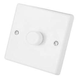 Varilight Varilight 2 Way Push On / Off LED Dimmer Switch 0 to 120W - Varilight Varilight 2 Way Push On / Off LED Dimmer Switch 0 to 120W