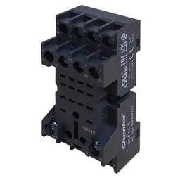 Relay Shenler SKF14-E 14 Pin 4PCO Plug In Minature Relay Base - Relay Shenler SKF14-E 14 Pin 4PCO Plug In Minature Relay Base