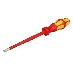 screwdriver Wera 5.5mm x 125mm Slotted Kraftform Plus Series 100 VDE Screwdriver - screwdriver Wera 5.5mm x 125mm Slotted Kraftform Plus Series 100 VDE Screwdriver