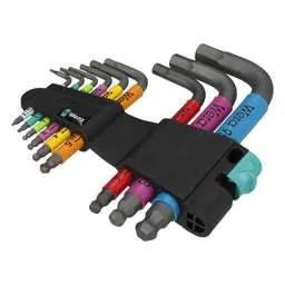 t hex keys Wera 9 Piece Hex-Plus Multi-Colour L-Key Set - t hex keys Wera 9 Piece Hex-Plus Multi-Colour L-Key Set
