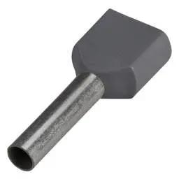 Bootlace Ferrals Cembre PKET2512 2.5mm Twin Insulated Bootlace Ferrules Grey (Pack of 250) - Bootlace Ferrules Bootlace Ferrals Cembre PKET2512 2.5mm Twin Insulated Bootlace Ferrules Grey (Pack of 250) Bootlace Ferrules