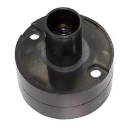 Centaur 20mm PVC Conduit Plain Back Outlet Box Black