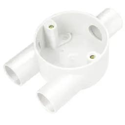 Centaur 20mm PVC Conduit Y Box White