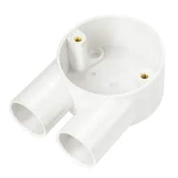 Centaur 25mm PVC Conduit U Box White