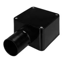 Centaur 32mm PVC Terminal Box Black