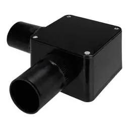 Centaur 32mm PVC Conduit Angle Box Black