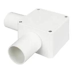 Centaur 32mm PVC Conduit Angle Box White