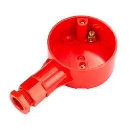 Centaur 20mm PVC Conduit Terminal Box Red with Gland