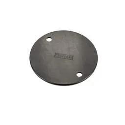 Centaur Circular Conduit Box Lid Black