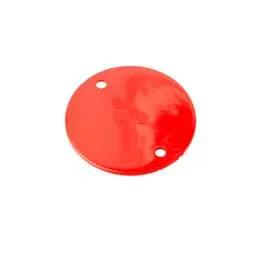 Centaur Circular Conduit Box Lid Red
