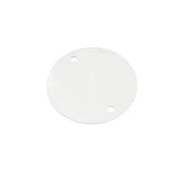 Centaur Circular Conduit Box Lid White