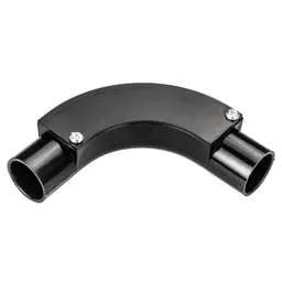 Centaur 25mm PVC Conduit Inspection Bend Black