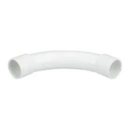 Centaur 25mm PVC Conduit Moulded Slip Bend White