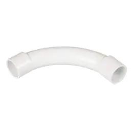 Centaur 20mm PVC Conduit Moulded Slip Bend White