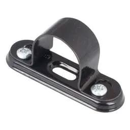 Centaur 20mm Steel Conduit Spacer Bar Saddle Black