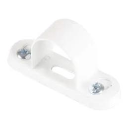 Centaur 20mm Steel Conduit Spacer Bar Saddle White