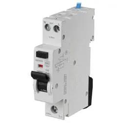 Electrical Lighting MK Sentry 16A Double Pole 1 Module Bidirectional C Curve 6kA 30mA Type A Compact RCBO - Electrical Lighting MK Sentry 16A Double Pole 1 Module Bidirectional C Curve 6kA 30mA Type A Compact RCBO