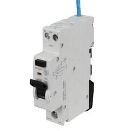 Electrical Lighting MK Sentry 16A Double Pole 1 Module Bidirectional B Curve 6kA 30mA Type A Compact RCBO - Electrical Lighting MK Sentry 16A Double Pole 1 Module Bidirectional B Curve 6kA 30mA Type A Compact RCBO