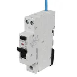 Electrical Lighting MK Sentry 20A Double Pole 1 Module Bidirectional B Curve 6kA 30mA Type A Compact RCBO - Electrical Lighting MK Sentry 20A Double Pole 1 Module Bidirectional B Curve 6kA 30mA Type A Compact RCBO