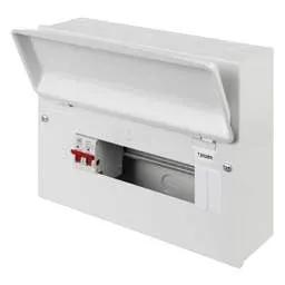 Electrical Lighting MK Sentry 12 Way 100A Isolator Incomer Metal Clad Consumer Unit - Electrical Lighting MK Sentry 12 Way 100A Isolator Incomer Metal Clad Consumer Unit