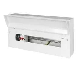 Electrical Lighting MK Sentry 21 Way 100A Isolator Incomer Metal Clad Consumer Unit with Type 2 SPD - Electrical Lighting MK Sentry 21 Way 100A Isolator Incomer Metal Clad Consumer Unit with Type 2 SPD