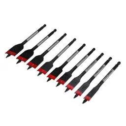 CK Tools CK 9 Piece Vorteck Fast Flat Wood Bit Set - CK Tools CK 9 Piece Vorteck Fast Flat Wood Bit Set