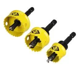 CK Tools CK Vorteck Pro Cobalt 3 Piece Sheet Steel Holesaw Set - CK Tools CK Vorteck Pro Cobalt 3 Piece Sheet Steel Holesaw Set
