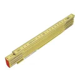 CK Tools CK 2m Folding Wooden Rule - CK Tools CK 2m Folding Wooden Rule