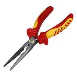 CK Tools CK 200mm RedLine VDE Snipe Nose Plier - CK Tools CK 200mm RedLine VDE Snipe Nose Plier