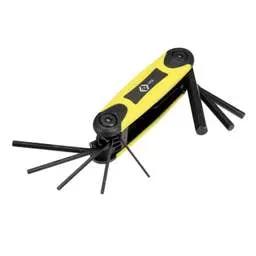 CK Tools CK 1.5mm to 8mm Hexagon Key Folding 8 Piece Set - CK Tools CK 1.5mm to 8mm Hexagon Key Folding 8 Piece Set
