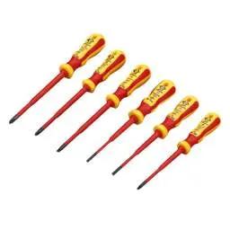 CK Tools CK 6 Piece Slimfit VDE Screwdriver Set - CK Tools CK 6 Piece Slimfit VDE Screwdriver Set