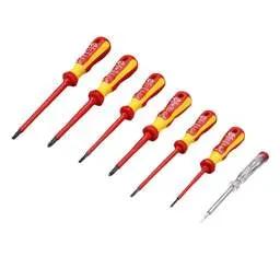 CK Tools CK 7 Piece Standard Fit VDE Screwdriver Set - CK Tools CK 7 Piece Standard Fit VDE Screwdriver Set
