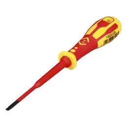 CK Tools CK DextroVDE SL3.5 x 100mm Precision Slim Screwdriver - CK Tools CK DextroVDE SL3.5 x 100mm Precision Slim Screwdriver