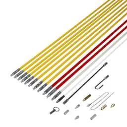 CK Tools CK MightyRod Pro Cable Rod Super Set 12m - CK Tools CK MightyRod Pro Cable Rod Super Set 12m