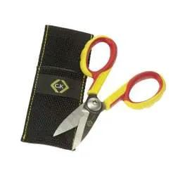 CK Tools CK 140mm Electricians Heavy Duty Scissors - CK Tools CK 140mm Electricians Heavy Duty Scissors