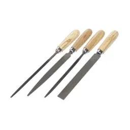 CK Tools CK 4 Piece 100mm Warding File Set - CK Tools CK 4 Piece 100mm Warding File Set
