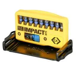 CK Tools CK PZ / PH Blue Steel Impact Bits (Set of 10) - CK Tools CK PZ / PH Blue Steel Impact Bits (Set of 10)