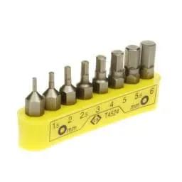 CK Tools CK Hexagon Screwdriver Bit Clips 8 Piece Set - CK Tools CK Hexagon Screwdriver Bit Clips 8 Piece Set