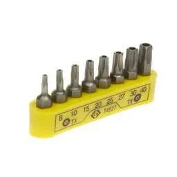 CK Tools CK Tx Tamperproof Screwdriver Bit Clips 8 Piece Set - CK Tools CK Tx Tamperproof Screwdriver Bit Clips 8 Piece Set
