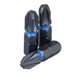 CK Tools CK 25mm PZ3 Screwdriver Bits (Pack of 3) - CK Tools CK 25mm PZ3 Screwdriver Bits (Pack of 3)